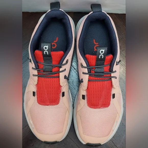 On Cloud Sky Rose Red Pink Youth Size 4.5 Style 3YD11440645 - Picture 4 of 16